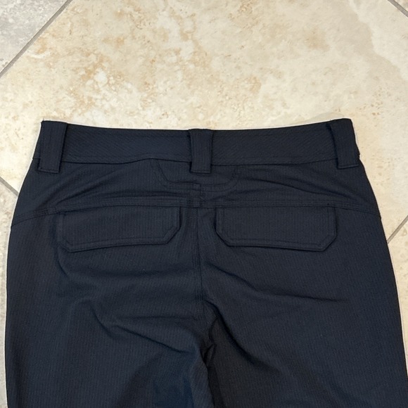 Lululemon Commission ABC Warpstreme Pants Men 32x32 Black Pinstripe Performance - Picture 8 of 10